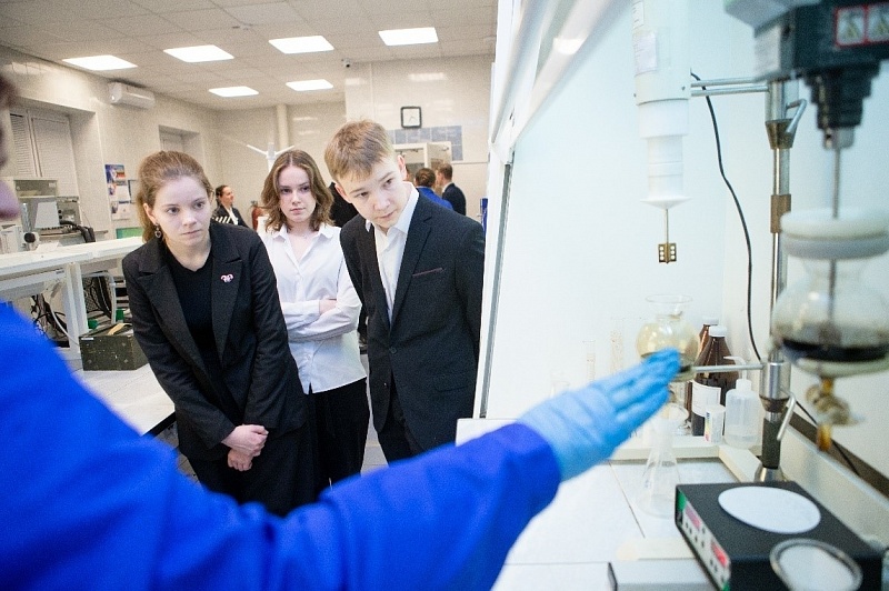 АО «Транснефть – Север» провело профориентационную экскурсию для лицеистов на производственном объекте в Республике Коми