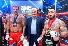 Владимир Уйба поблагодарил организаторов и участников турнира AMC Fight Nights за спортивный праздник к столетию Республики Коми